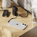Cygnett ThumBoost PD 3.0 20W 5000mAh (5K) Power Bank + USB-C Cable Combo (Onyx Black)