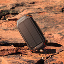 Cygnett Outback Gen 3 PD 3.0 20W 20000mAh (20K) Semi-Solid State Solar Power Bank (Black/Orange)