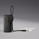 Cygnett ThumBoost PD 3.0 20W 5000mAh (5K) Power Bank + USB-C Cable Combo (Onyx Black)