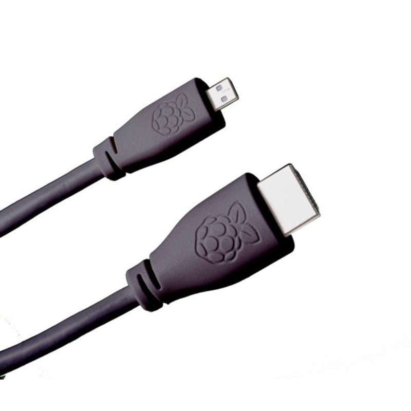 Raspberry Pi Micro HDMI To HDMI - 2m - Black