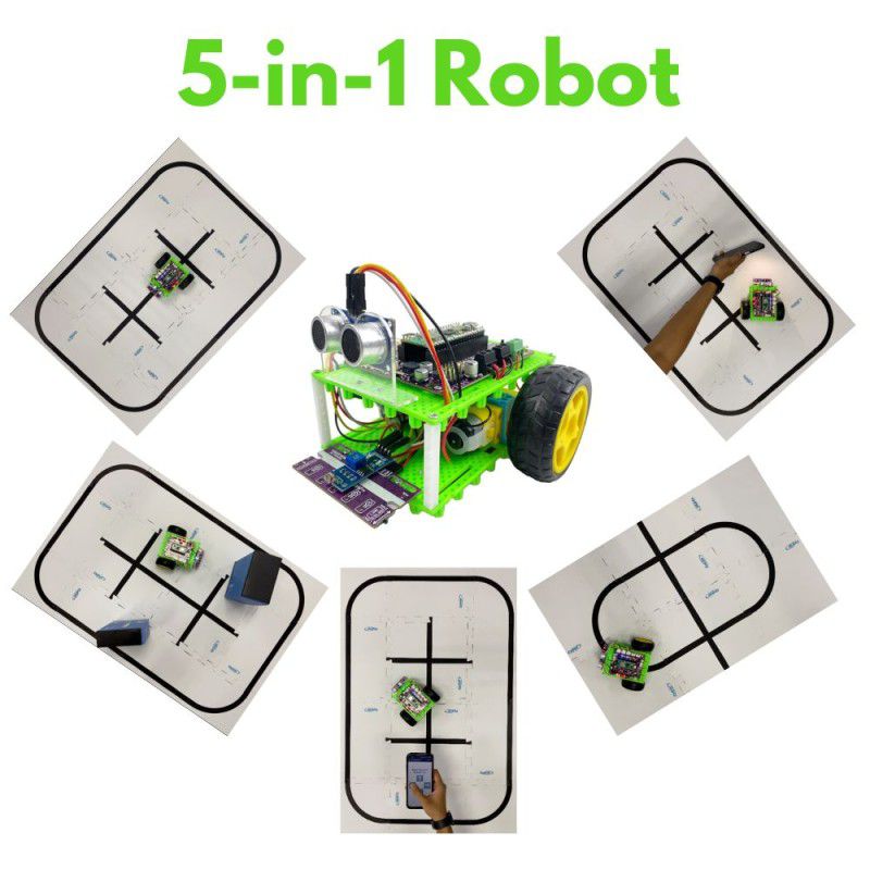 Robo Pico Kit without Raspberry Pi Pico W