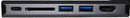 Shintaro USB-C Travel Display Multi Hub with USB-C to HDMI/VGA, 2 USB 3.0, USB-C PD3.0 and Gigabit Ethernet Connectivity