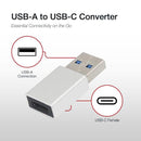 Shintaro USB-A to USB-C Female Adapter - Connect Your USB-C Devices to 4K Monitors, TVs &amp; Projectors - USB 2.0 Compatible