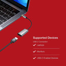 Shintaro USB-C to HDMI 4K Adapter - Connect Your USB-C PC to 4K Monitors, TVs &amp; Projectors - Supports 4K@60Hz &amp; DisplayPort Alt Mode