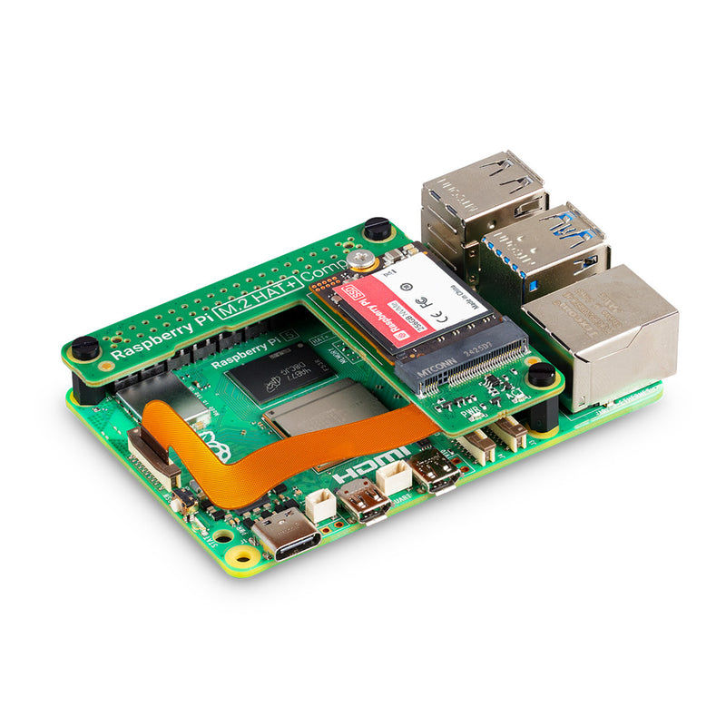 Raspberry Pi® M.2 HAT+ (Compact)