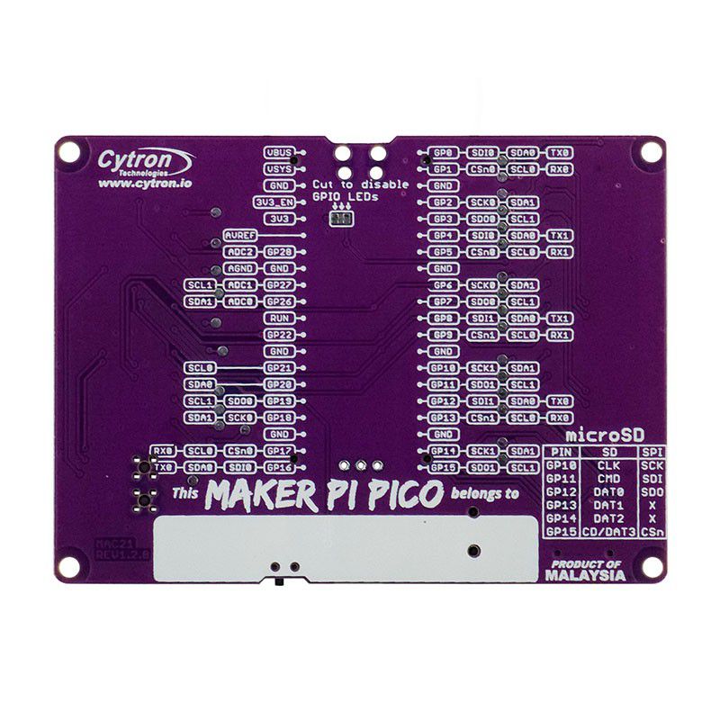 Maker Pi Pico: Simplifying Raspberry Pi Pico for Beginners