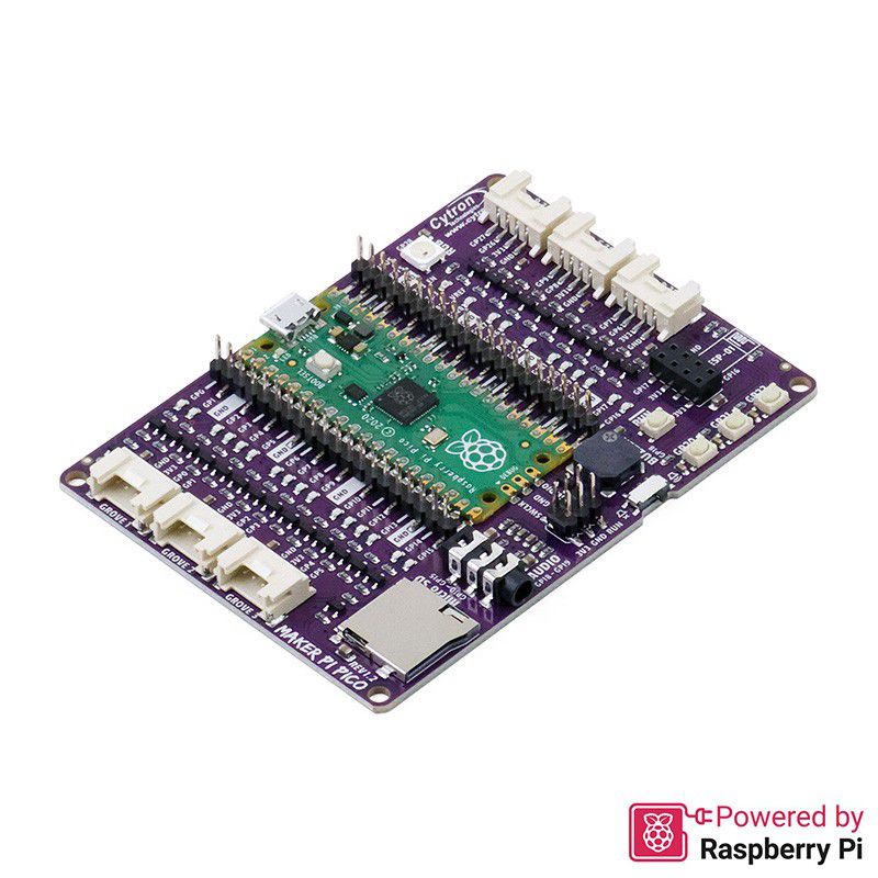 Maker Pi Pico: Simplifying Raspberry Pi Pico for Beginners