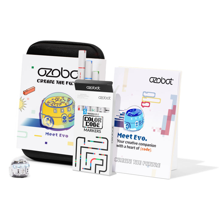 Ozobot Evo Kit of 10 with 2 Chargers
