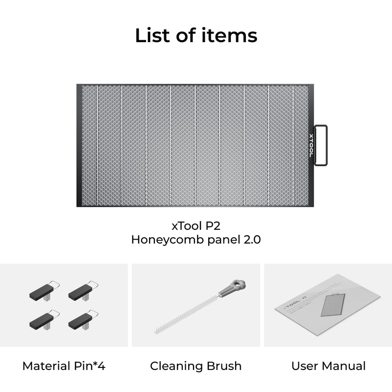 xTool P2/P2S Honeycomb Panel 2.0