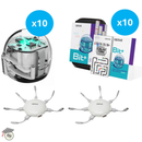Ozobot Bit+ Kit of 10 with 2 Chargers
