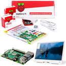 Pakronics® Raspberry Pi® 4 Desktop Kit 4GB with Monitor (Red/White)