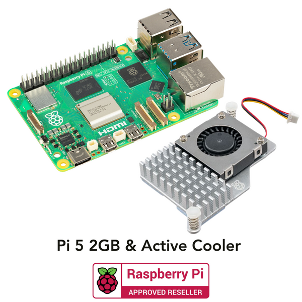 Raspberry Pi 5 2GB with Active Cooler