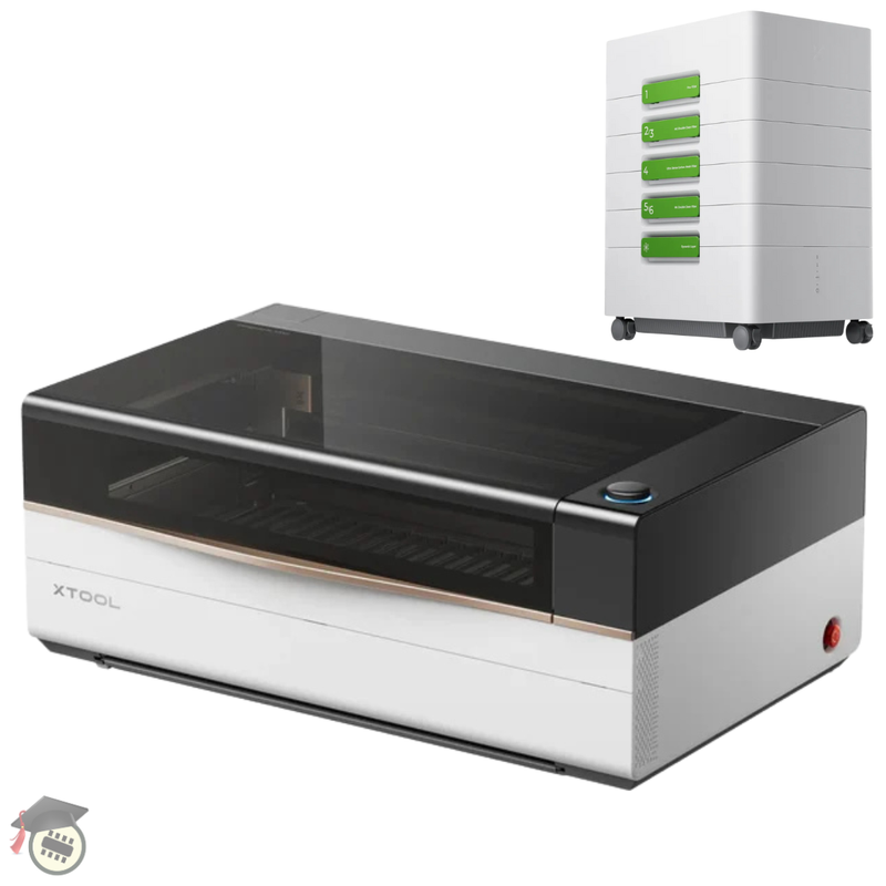 xTool P3 80W CO2 Laser Cutter EDU Bundle