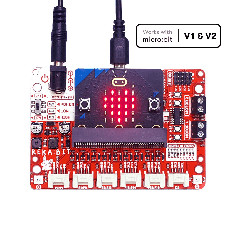 REKA:BIT with micro:bit V2 - Simplifying Robotics