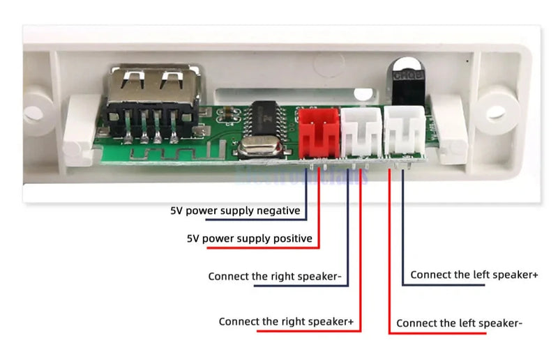 DIY Bluetooth Speaker Kit 2*3W Electronic Soldering Kit