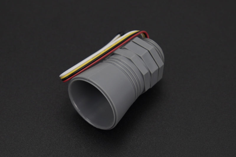 Small-Angle Ultrasonic Ranging Sensor for Water Level Detection (25-800cm, IP67, 15FOV)