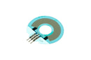 Ultra-thin Circular Flexible Potentiometer (0.45mm Graphene)
