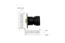 HUSKYLENS 2 Adjustable Focus Camera Module (2MP, 1-150cm Range)