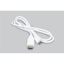 Raspberry Pi® Standard HDMI to Mini HDMI Cable 1M White