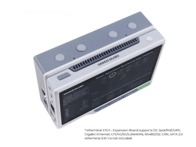 reTerminal CM4108032 - AI, IoT, IIoT Human Machine Interface, All-in-one Board, Modular Design