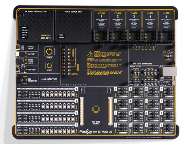 Fusion for STM32 v8 with STM32F407ZG