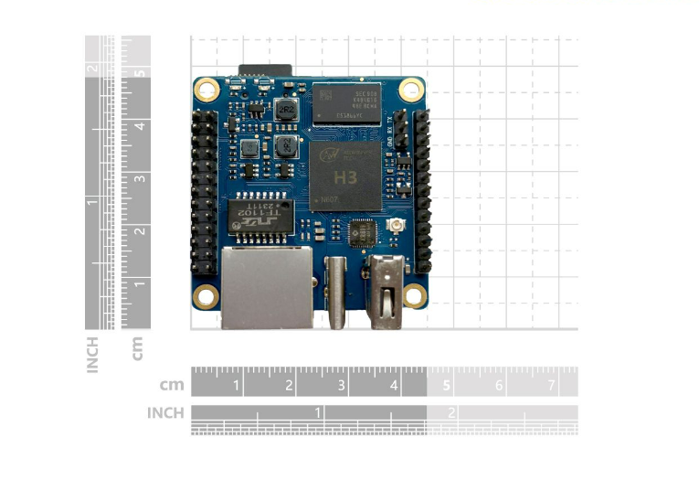 WuKong Board H3 Zero - quad-core Cortex-A7 CPU and Mali400MP2 GPU, PoE and USB OTG, WIFI and Ethernet, 26 GPIO pins, Android, Ubuntu supported, compact size