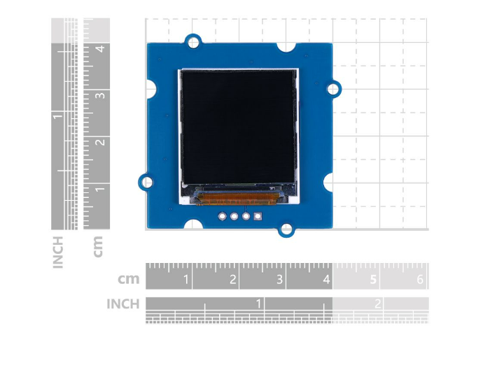 Grove-1.22 Inch IPS Display - 240x240 resolution, IPS(SCK and SDA)