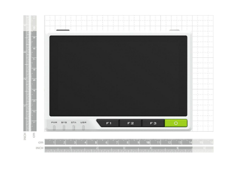 reTerminal CM4108032 - AI, IoT, IIoT Human Machine Interface, All-in-one Board, Modular Design