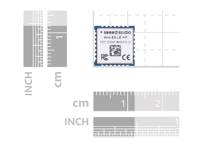Wio-E5-LE Wireless Module (Tape Reel) - STM32WLE5JC