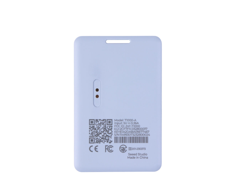 SenseCAP LoRaWAN Card Tracker T1000-A, indoor and outdoor positioning