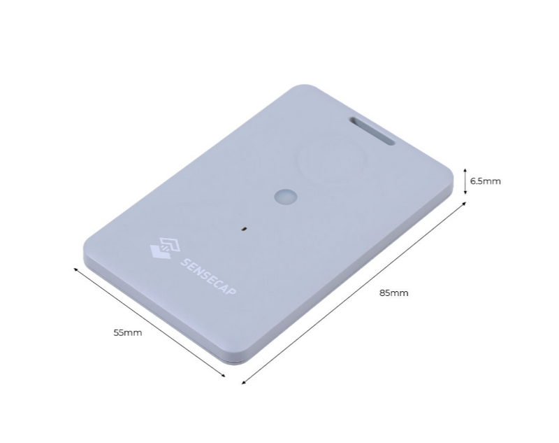 SenseCAP LoRaWAN Card Tracker T1000-A, indoor and outdoor positioning