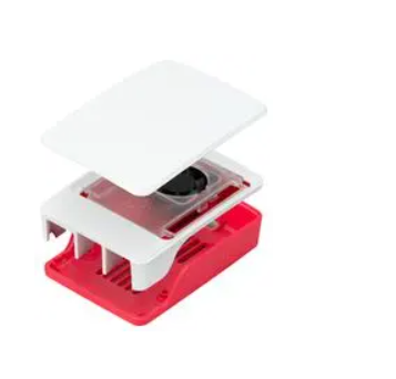 Raspberry Pi 5 Case Red & White