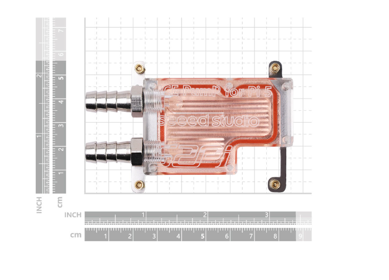 Water Cooling Radiator for Raspberry Pi 5