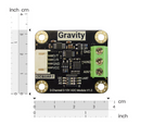 Gravity: 0-10V 15-Bit Dual-Channel High-Precision ADC Module for Arduino / Raspberry Pi / ESP32