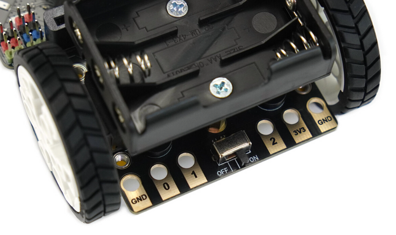 Maqueen Lite V5 micro:bit Robot Kit for STEM (Line Tracking & Obstacle Avoidance)