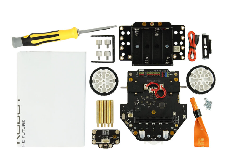 Maqueen Plus V3 - STEM Educational micro:bit Robot with Matrix Laser Ranging (18650 Battery)