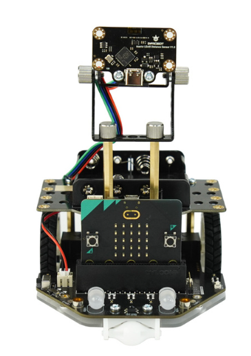 Maqueen Plus V3 - STEM Educational micro:bit Robot with Matrix Laser Ranging (18650 Battery)