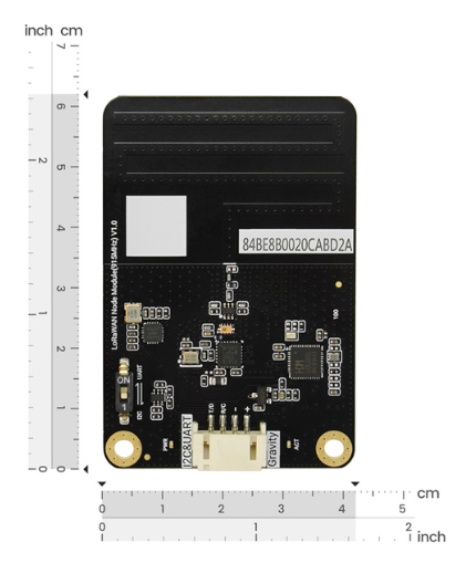 Gravity: LoRaWAN Node Module (EU868)  SX1262-Based, 4km Range for IoT & Agriculture