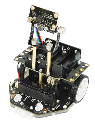 Maqueen Plus V3 - Advanced Matrix Laser Navigation STEM Robot for Competitions (AA Battery)