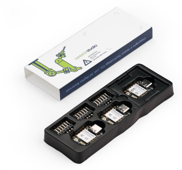 XIAO ESP32C6 3PCS Pack - 2.4GHz Wi-Fi 6, BLE 5.0, Zigbee, Matter, Thread, onboard antenna and external antenna interface