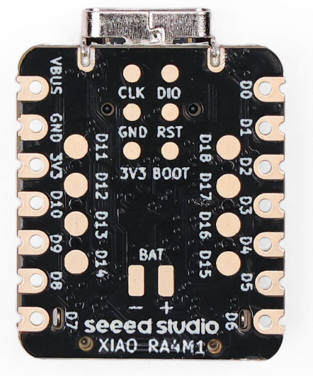 XIAO RA4M1 - Smallest Dev Borad Based on 32-bit Renesas RA4M1, Arduino IDE-Ready, 19 GPIOs, RGB LED, CAN BUS, USB 2.0