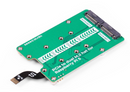 PCIe2.0 to dual M.2 hat for Raspberry Pi 5, Support NVMe SSD, Support Hailo8/8L