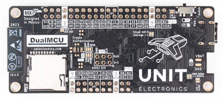 DUALMCU RP2040+ESP32 Development board