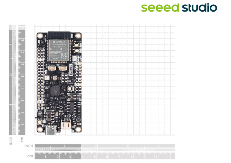 DUALMCU RP2040+ESP32 Development board