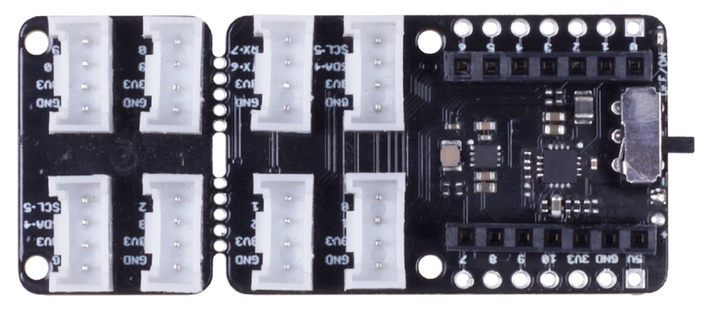 Grove Shield for Seeed Studio XIAO - with embedded battery management chip