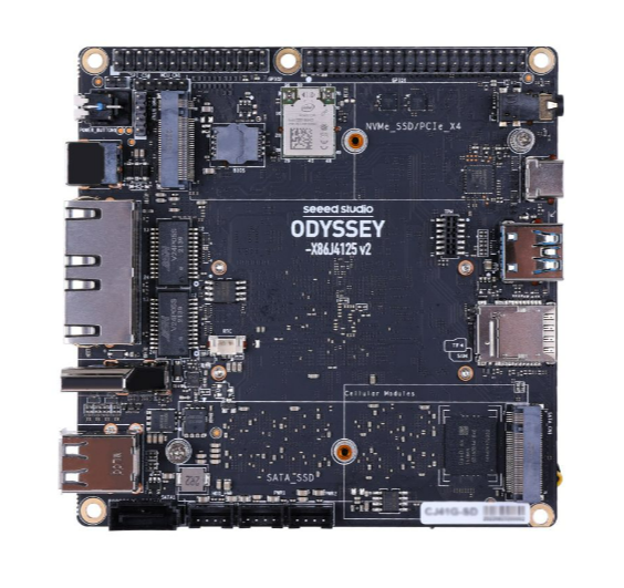 ODYSSEY - X86J4125800 v2(TELEC) -  Linux and RP2040 Core