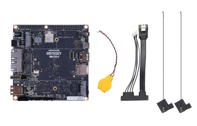 ODYSSEY - X86J4125800 v2(TELEC) -  Linux and RP2040 Core