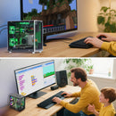 Mini PC Case With 1.3” OLED Screen For Raspberry Pi 5