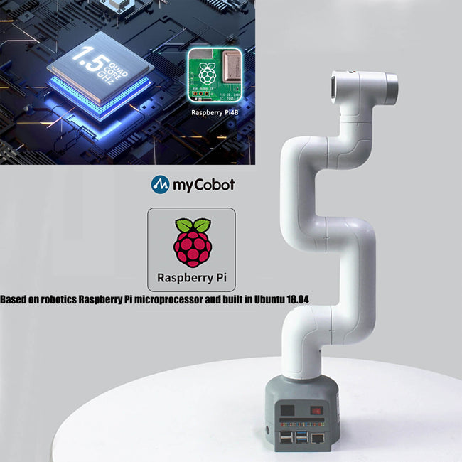 Elephant Robotics myCobot 280 Raspberry Pi 2023 - 6 DOF Collaborative Robotic Arm (Raspberry Pi Version)