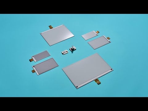 2.66\" 296x152 Tri-Color Red / Black / White EInk - Bare Display